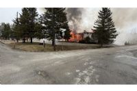 Incendie en cours dans un motel de Magog